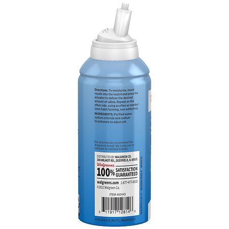 Walgreens Nasal Saline Mist