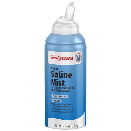 Walgreens Nasal Saline Mist