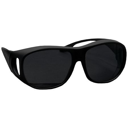 Solar Shield Fits Over Classic Polarized Plastic Sunglasses Size L