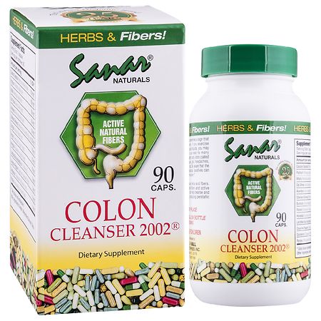 Sanar Naturals Colon Cleanser 2002 Dietary Supplement 450 mg Capsules