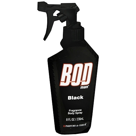 BOD man Fragrance Body Spray Black
