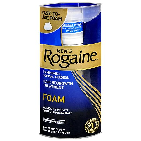 Rogaine Hair Regrowth Treatment Foam 1 Month Supply