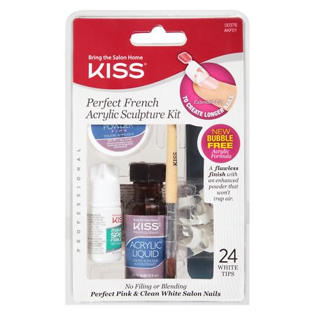 Kiss Perfect French Acrylic Sculpture Kit Pink