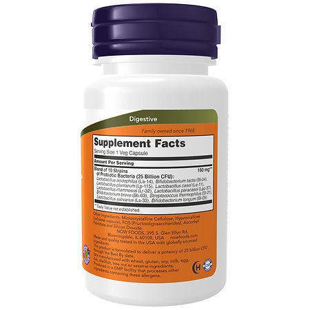NOW Foods Probiotic-10 25 Billion