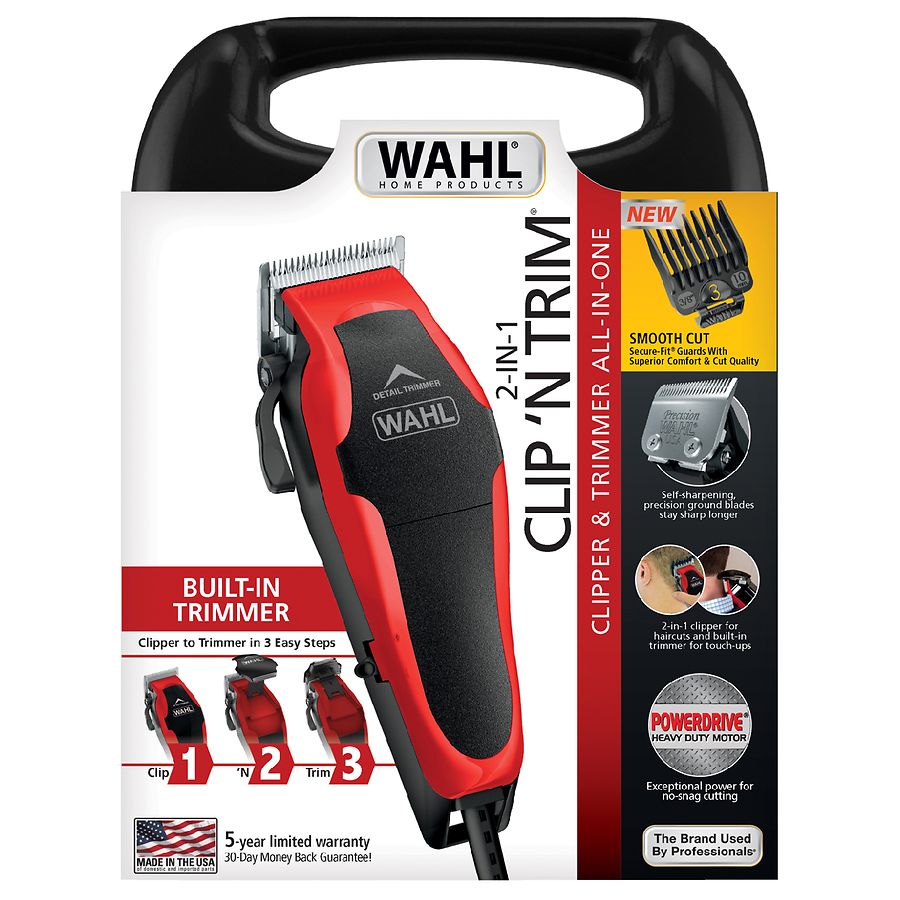Photo 1 of 2 in 1 Clip 'N Trim Coded Clipper & Trimmer Haircutting Kit (79900-1501P)
