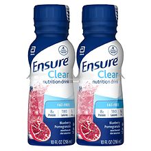 Ensure Clear Nutrition Drink Blueberry Pomegranate Ready-to-Drink 4 pk -  Shop Diet & Fitness at H-E-B