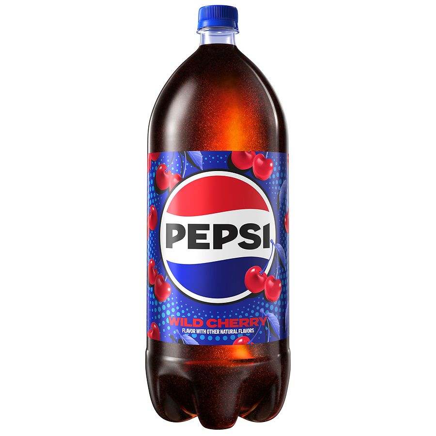 Pepsi Soda Wild Cherry, 2 Liter Bottle | Walgreens