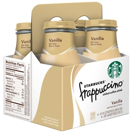 Starbucks Frappuccino Coffee Drink, Vanilla - 13.7 fl oz bottle