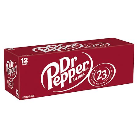 Dr Pepper Soda 12.0oz - 12 Pack