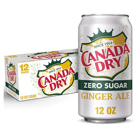 Canada Dry Zero Sugar Ginger Ale Ginger Ale