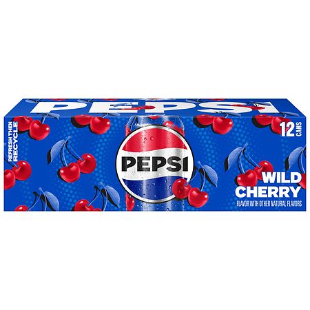 Pepsi Soda Wild Cherry