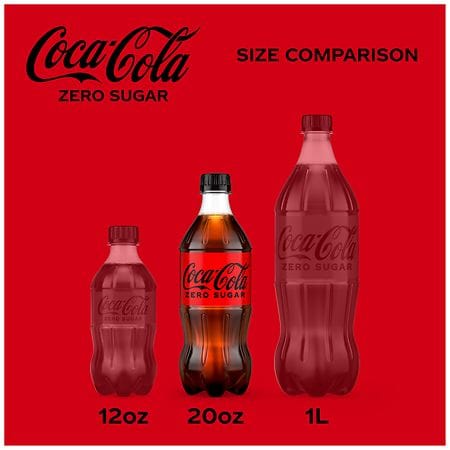 Coca-Cola Zero Sugar Cola 20 oz. Bottle | Walgreens