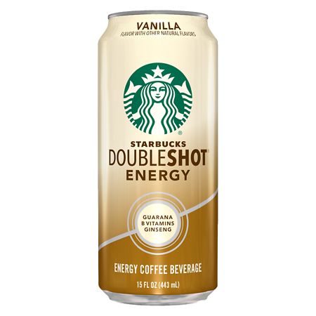 Starbucks Doubleshot Premium Energy Coffee Drink Vanilla