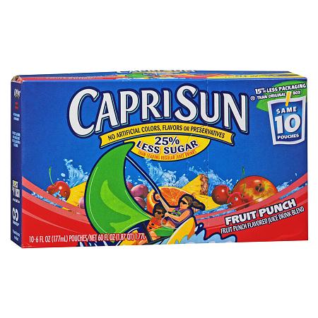 Capri Sun Juice Blend, Variety Pack, 6 fl oz, 40 ct