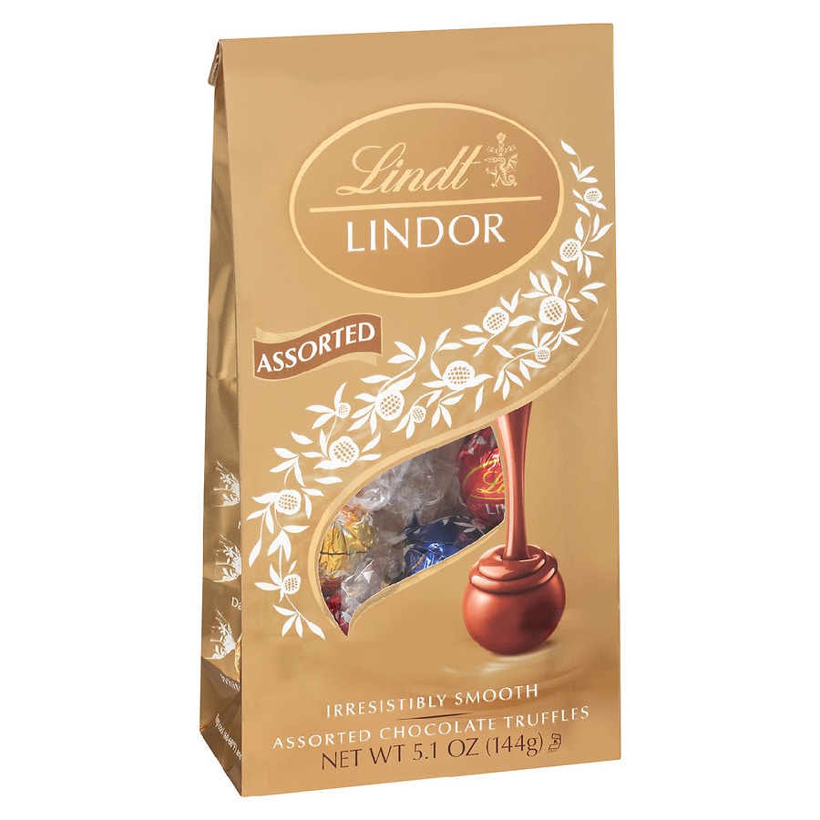 Lindt LINDOR Assorted Peppermint Chocolate Truffles Holiday Candy