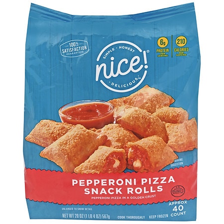 Nice! Snack Rolls Pepperoni Pizza