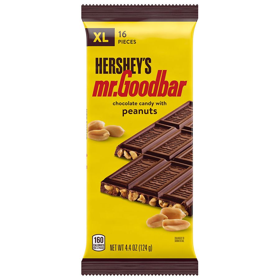 Hershey's Mr. Goodbar Chocolate With Peanuts
