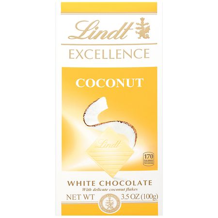 Lindt Excellence White Chocolate Coconut Bar