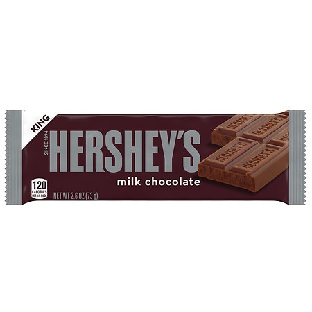 Hershey's King Size Candy, Individually Wrapped Milk Chocolate