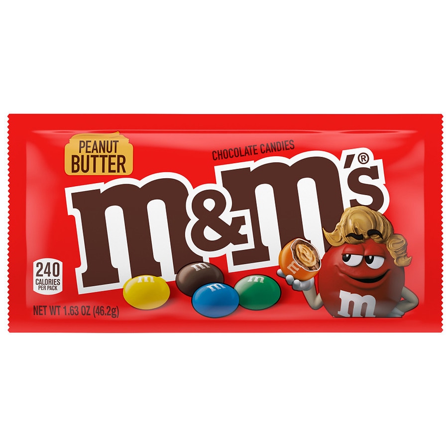  M&M'S Original, Peanut, Peanut Butter & Caramel