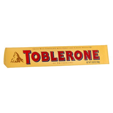 Toblerone Swiss Milk Chocolate Honey and Almond Nougat