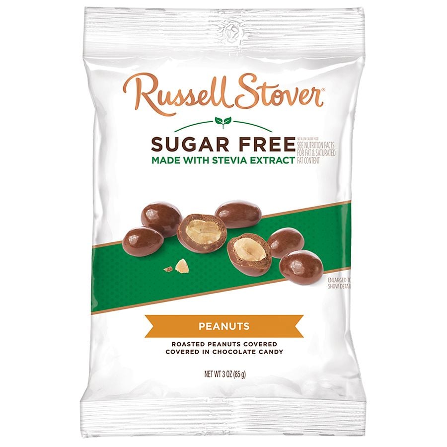 Russell Stover Sugar Free Chocolate Peanuts
