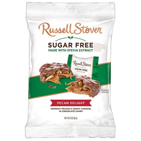 Russell Stover Sugar Free Chocolate Pecan Delight