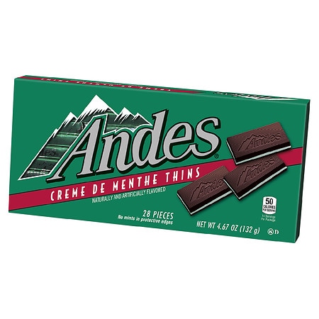 Andes Creme De Menthe Thins Mint