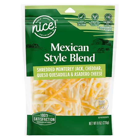 Nice! Shredded Cheese Mexican Style Blend