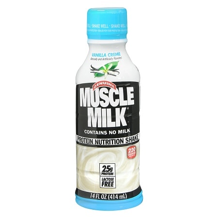 Muscle Milk Protein Nutrition Shake Vanilla