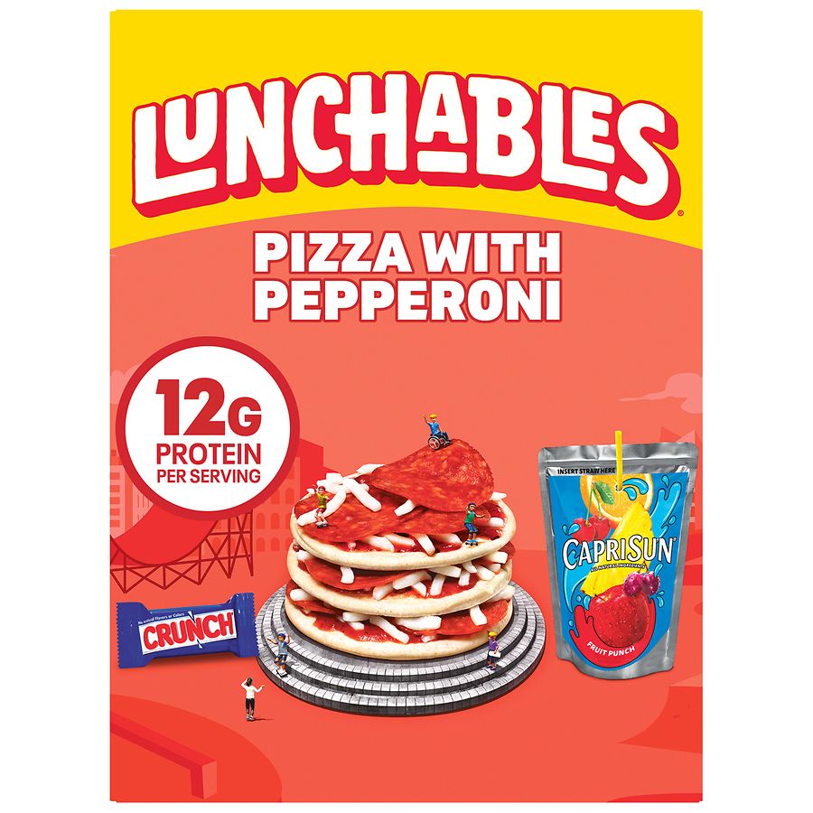 チマりりん！♡森コラ ピーチ&amp;グレープフルーツ48本セット Buy Lunchables Extra Cheesy Pizza with Capri Sun Pacific Cooler