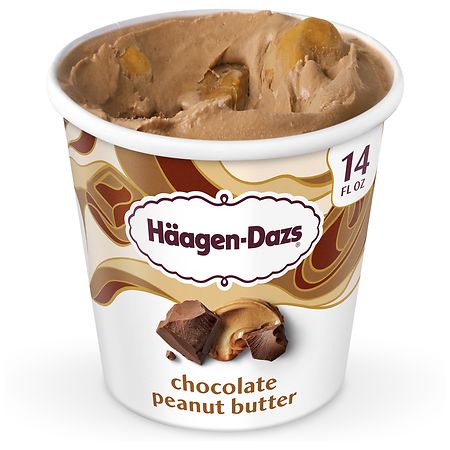 Haagen Dazs Ice Cream Chocolate Peanut Butter