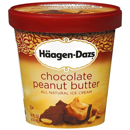 Haagen-Dazs Ice Cream Chocolate Peanut Butter