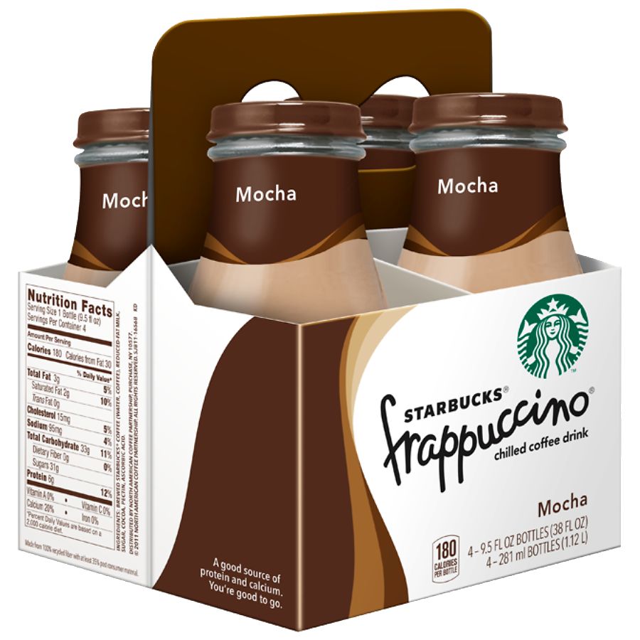 Starbucks Vanilla Frappuccino Coffee Drink 9.5 oz Bottles - Shop