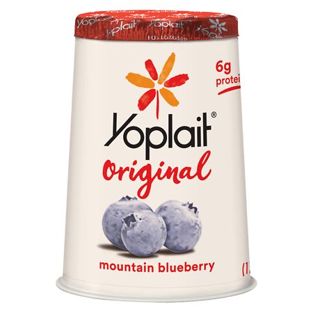 Yoplait Original Low Fat Yogurt Mountain Blueberry