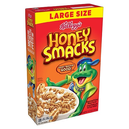 Honey Smacks Breakfast Cereal Original