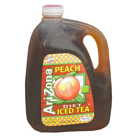 UPC 613008719760 product image for Arizona Diet Iced Tea Peach - 128.0 fl oz | upcitemdb.com