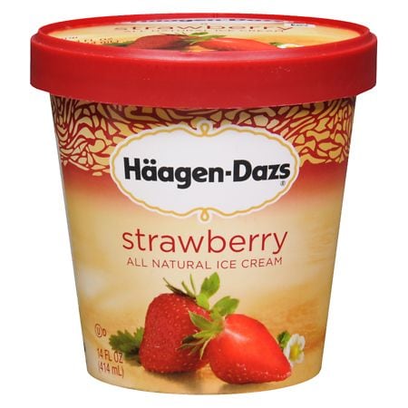 Haagen-Dazs Ice Cream Strawberry