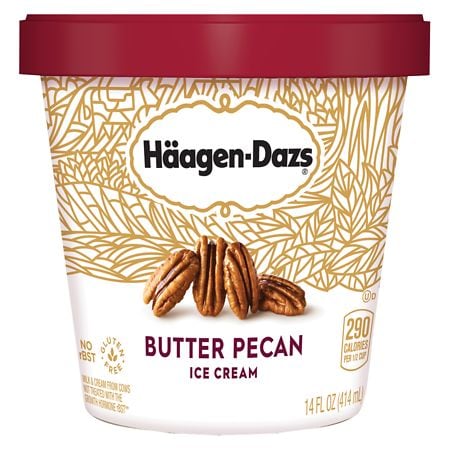 Haagen-Dazs Ice Cream Butter Pecan