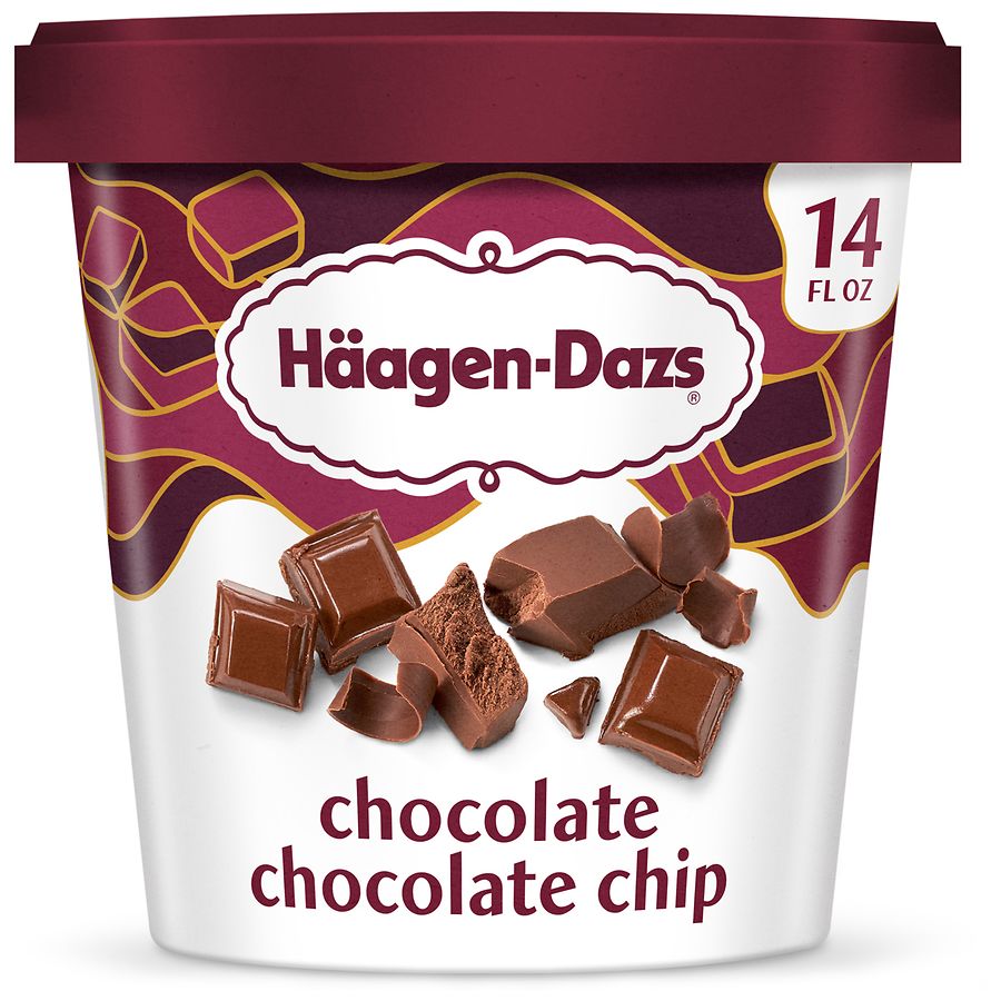 Haagen Dazs Ice Cream Chocolate Chocolate Chip