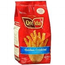 Ore Ida Golden Crinkles French Fried Potatoes 5 lb