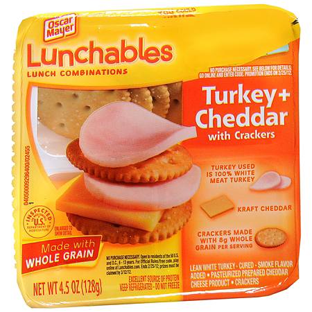 Oscar Mayer Lunchables Lunch Combinations