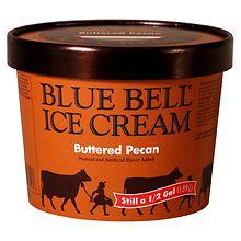 Blue Bell Ice Cream Buttered Pecan | Walgreens