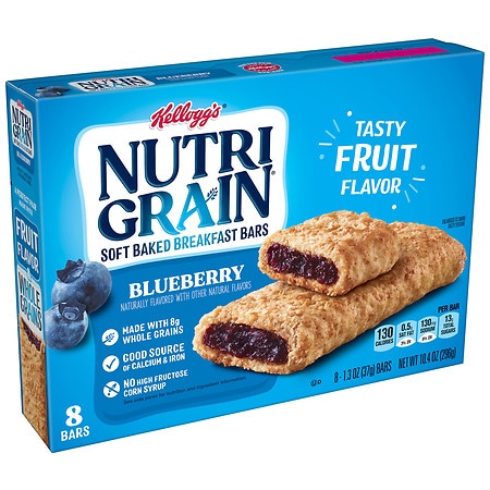 Nutri-Grain Soft Baked Breakfast Bars, Blueberry Blueberry