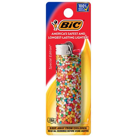 BIC Special Edition Mixed Series Pocket Lighters, Assorted Designs