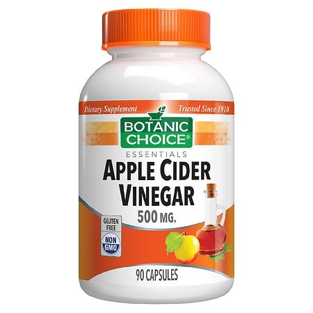 Botanic Choice Apple Cider Vinegar 500 mg Capsules