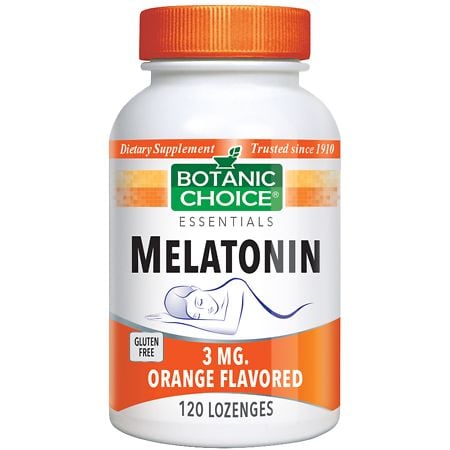 Botanic Choice Melatonin 3 mg Dietary Supplement Lozenges