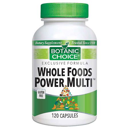 Botanic Choice Whole Foods Power Multi Dietary Supplement Capsules