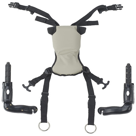 Inspired by Drive Trekker Gait Trainer Hip Positioner and Pad Small Black