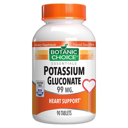 Botanic Choice Potassium 99 mg Tablets